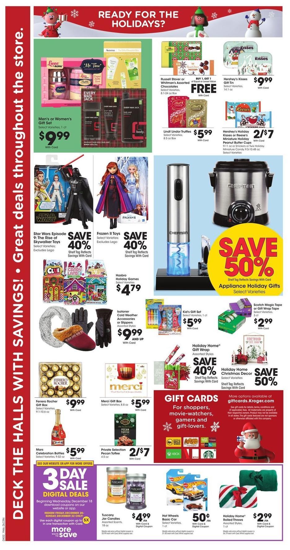 Kroger Weekly Ad from December 18