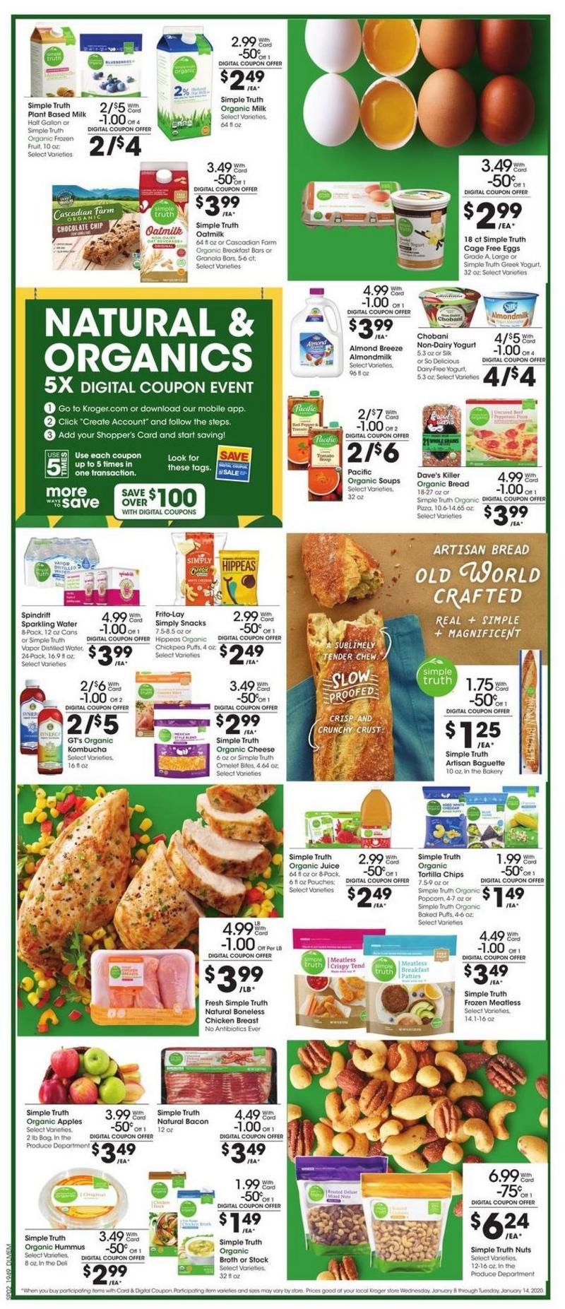Kroger Weekly Ad from January 8
