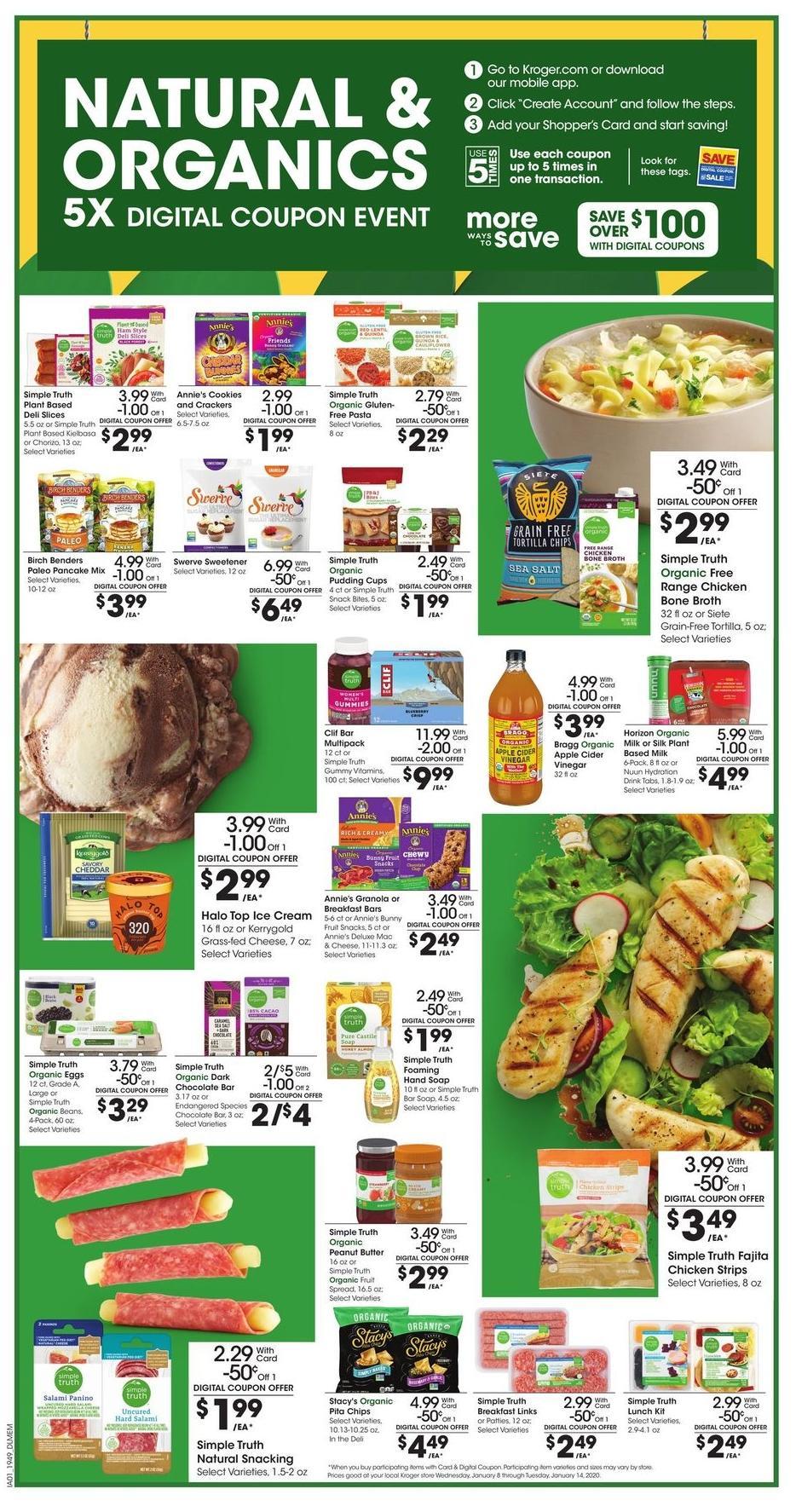 Kroger Weekly Ad from January 8