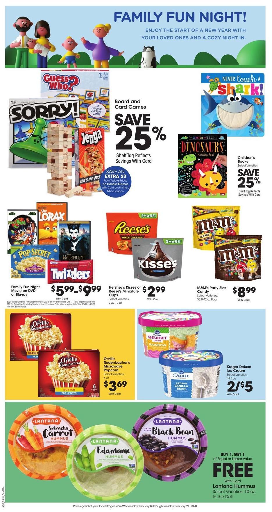 Kroger Weekly Ad from January 8
