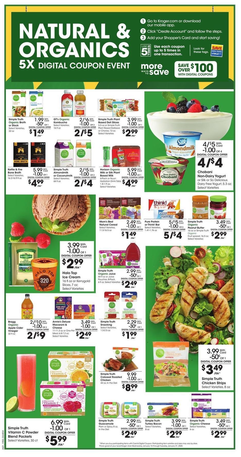 Kroger Weekly Ad from January 15