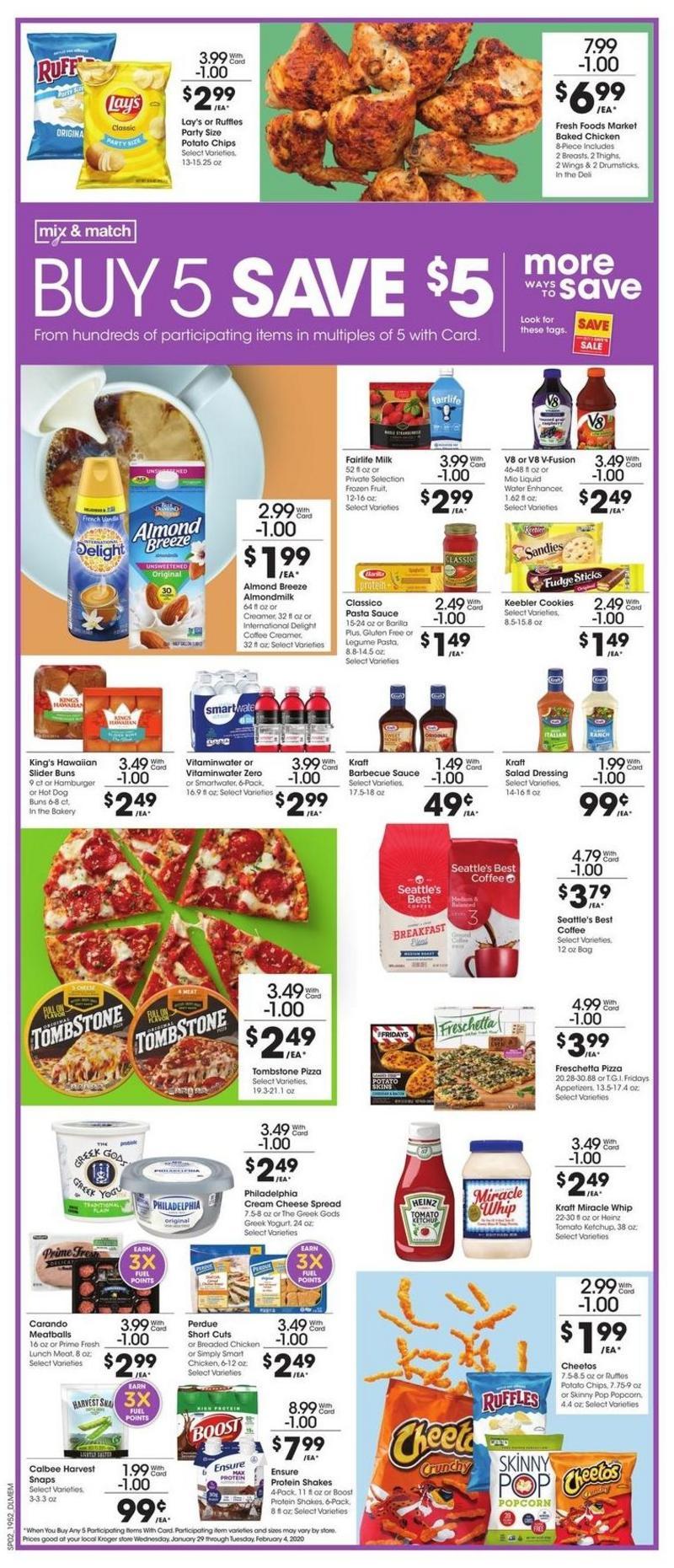 Kroger Weekly Ad from January 29
