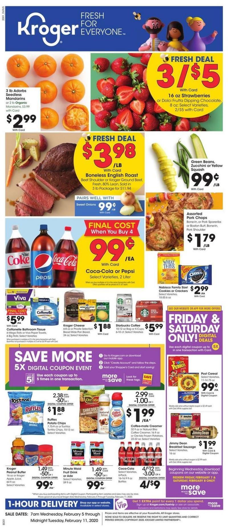 Kroger Weekly Ad from February 5