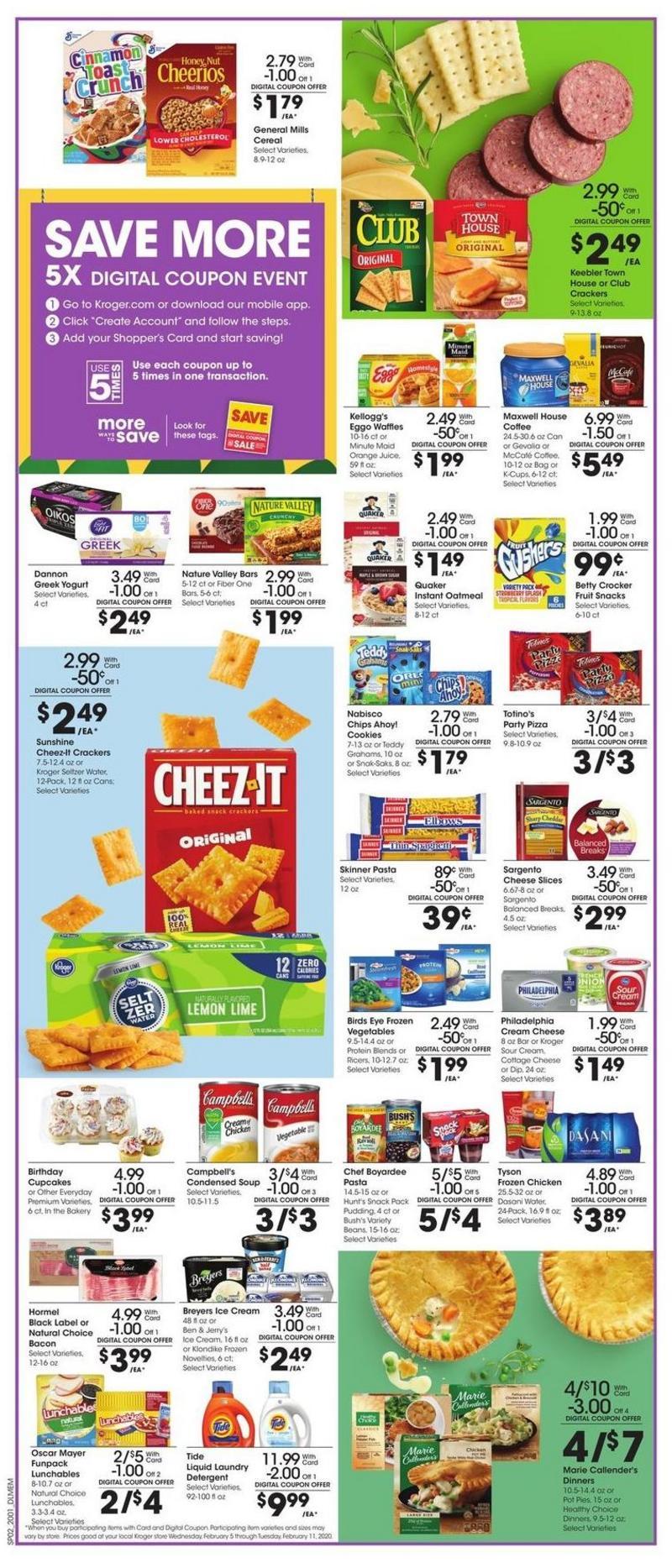Kroger Weekly Ad from February 5