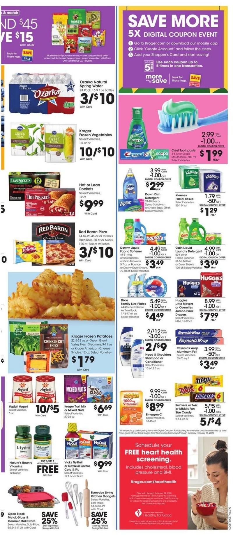 Kroger Weekly Ad from February 5