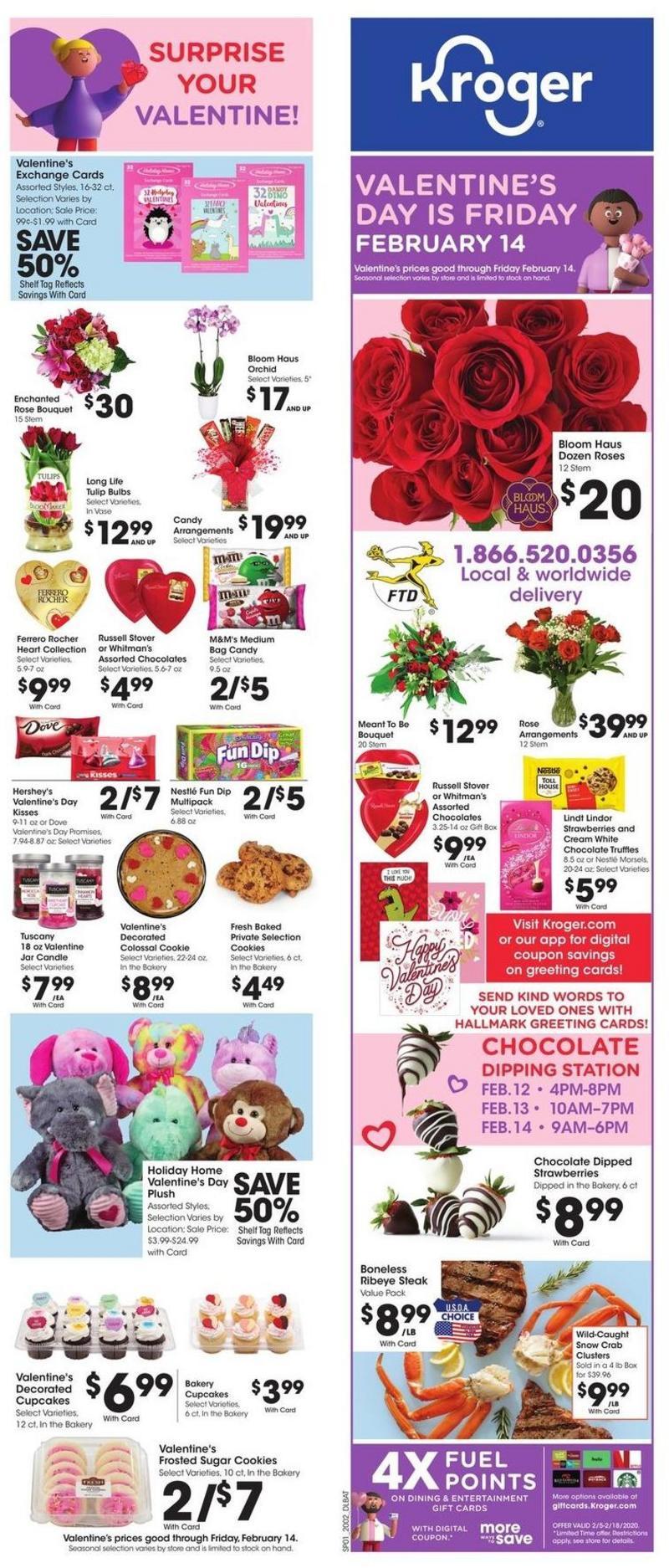Kroger Weekly Ad from February 12