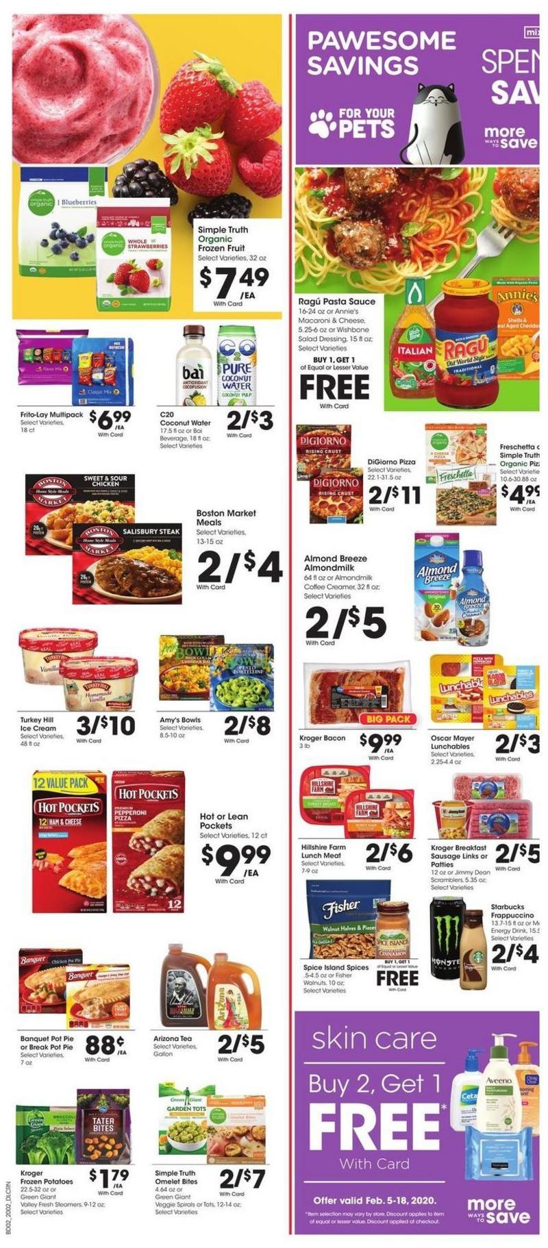 Kroger Weekly Ad from February 12