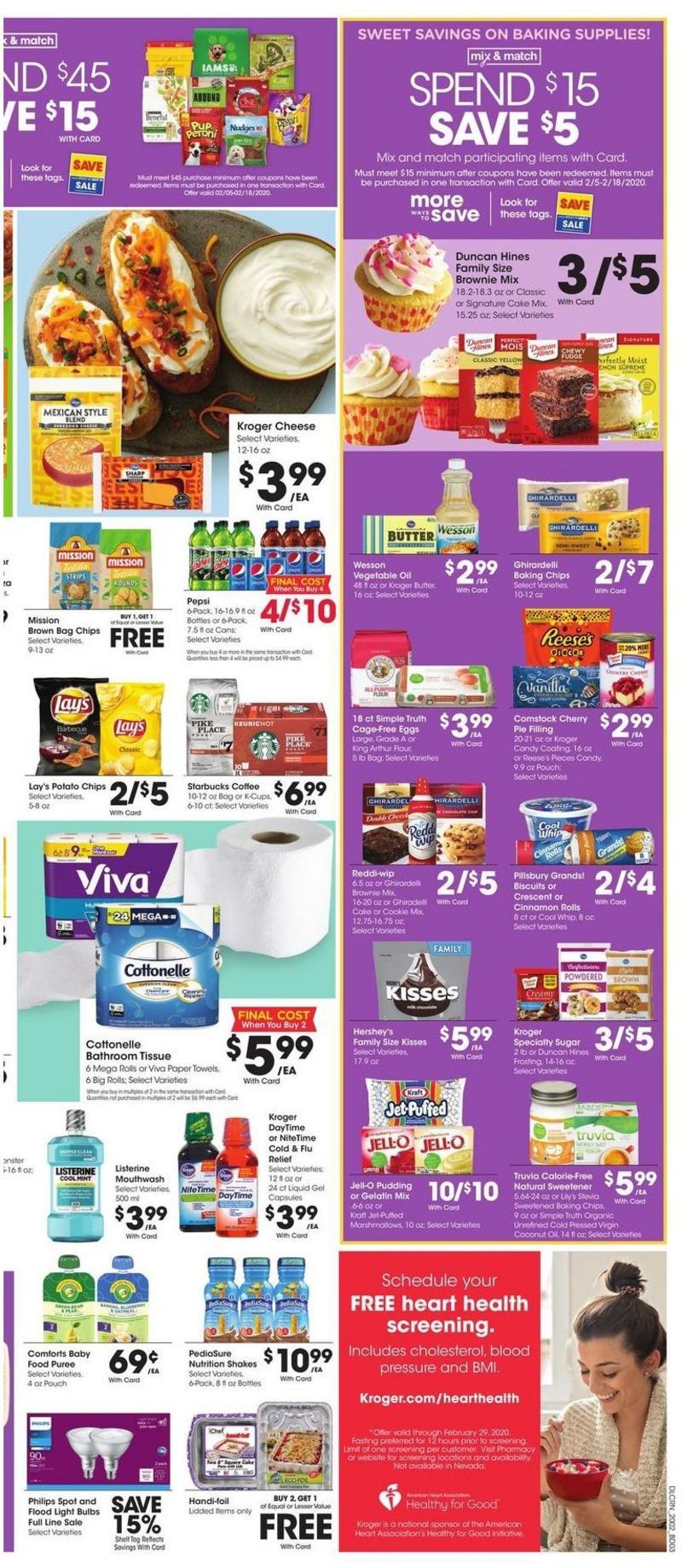 Kroger Weekly Ad from February 12