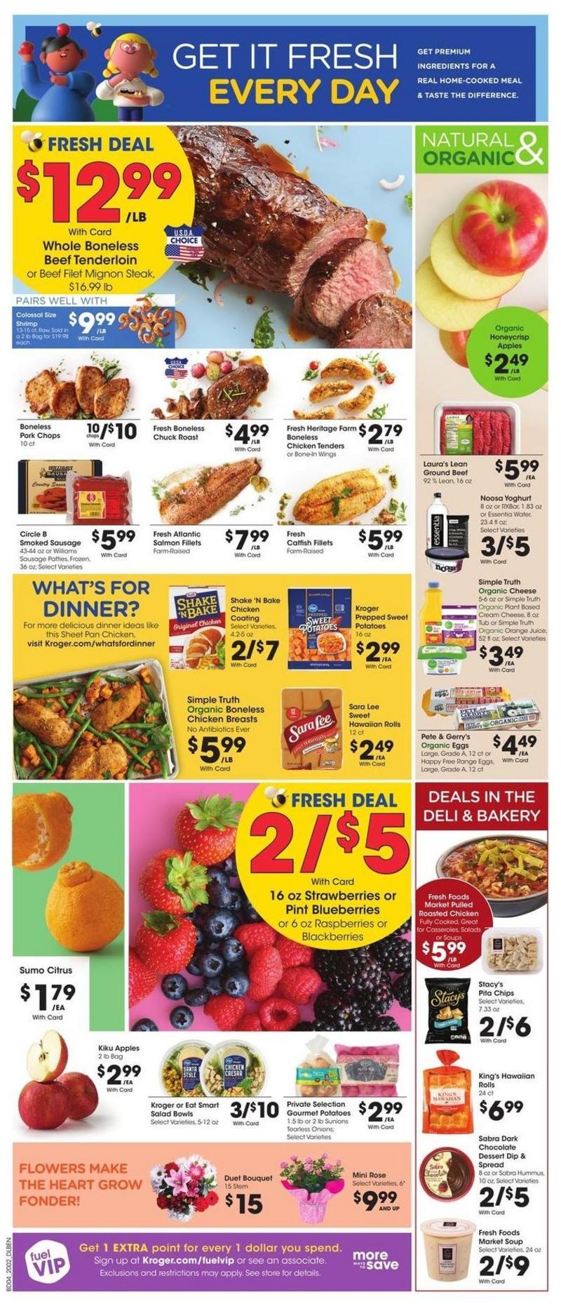 Kroger Weekly Ad from February 12