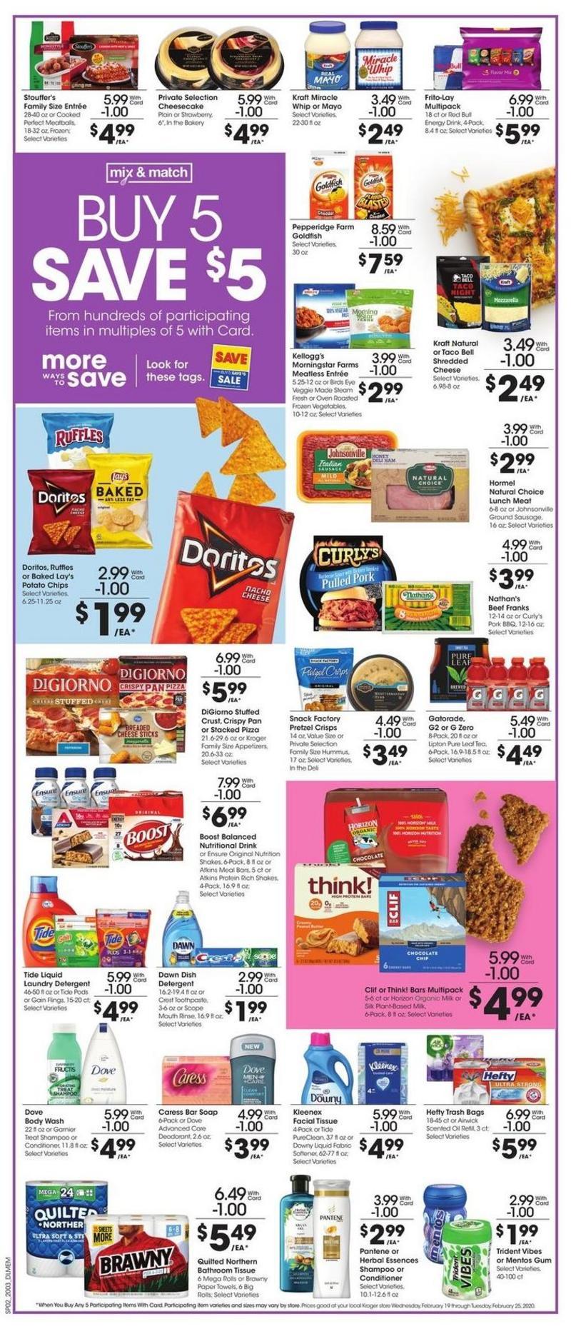Kroger Weekly Ad from February 19