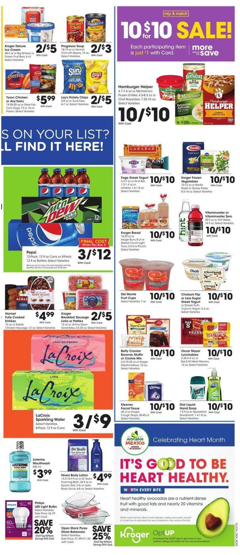 Kroger Weekly Ad from February 26