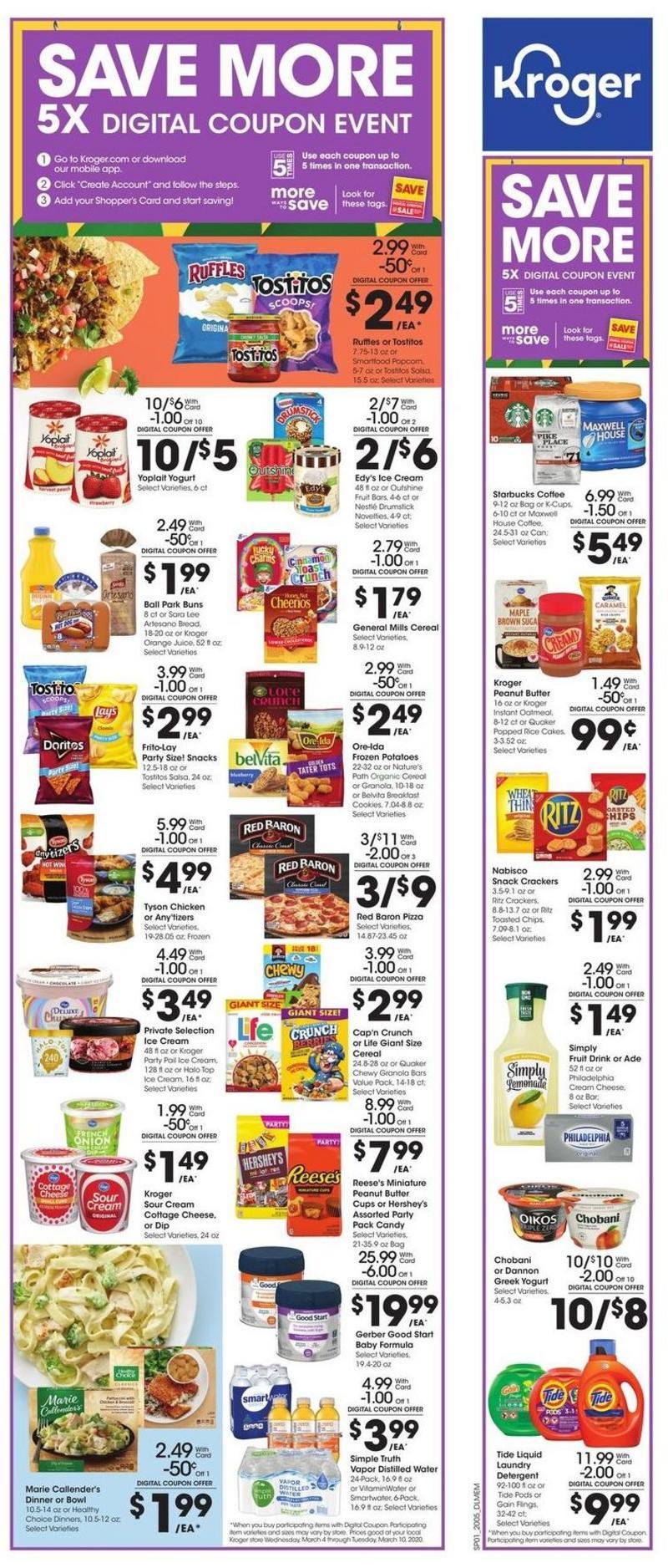 Kroger Weekly Ad from March 4
