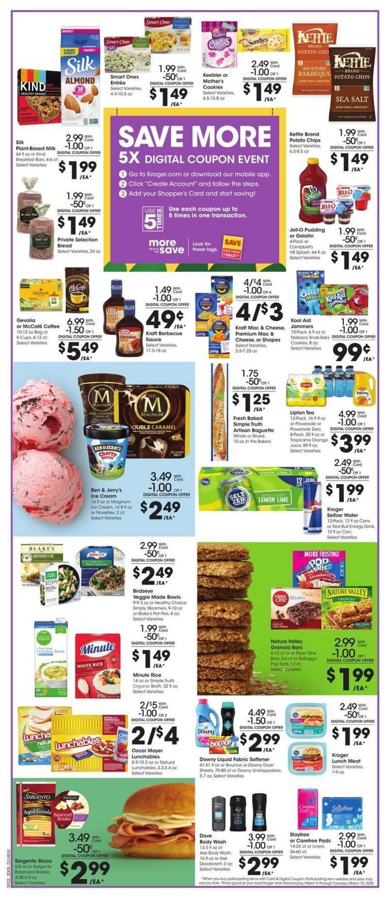 Kroger Weekly Ad from March 4