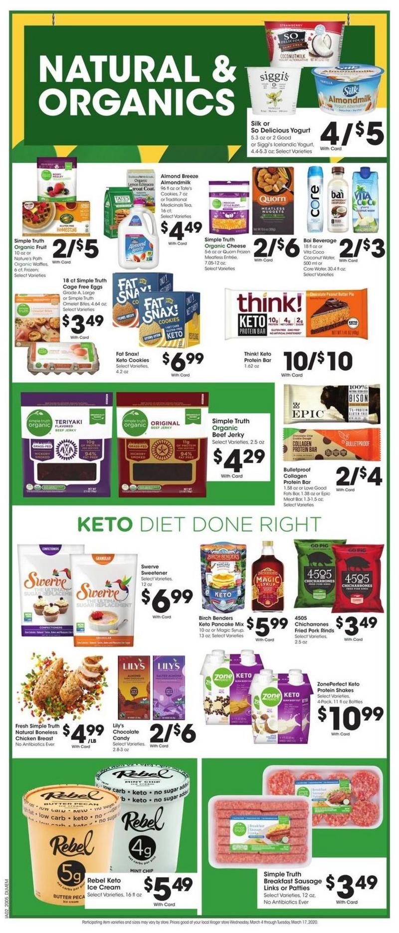 Kroger Weekly Ad from March 4