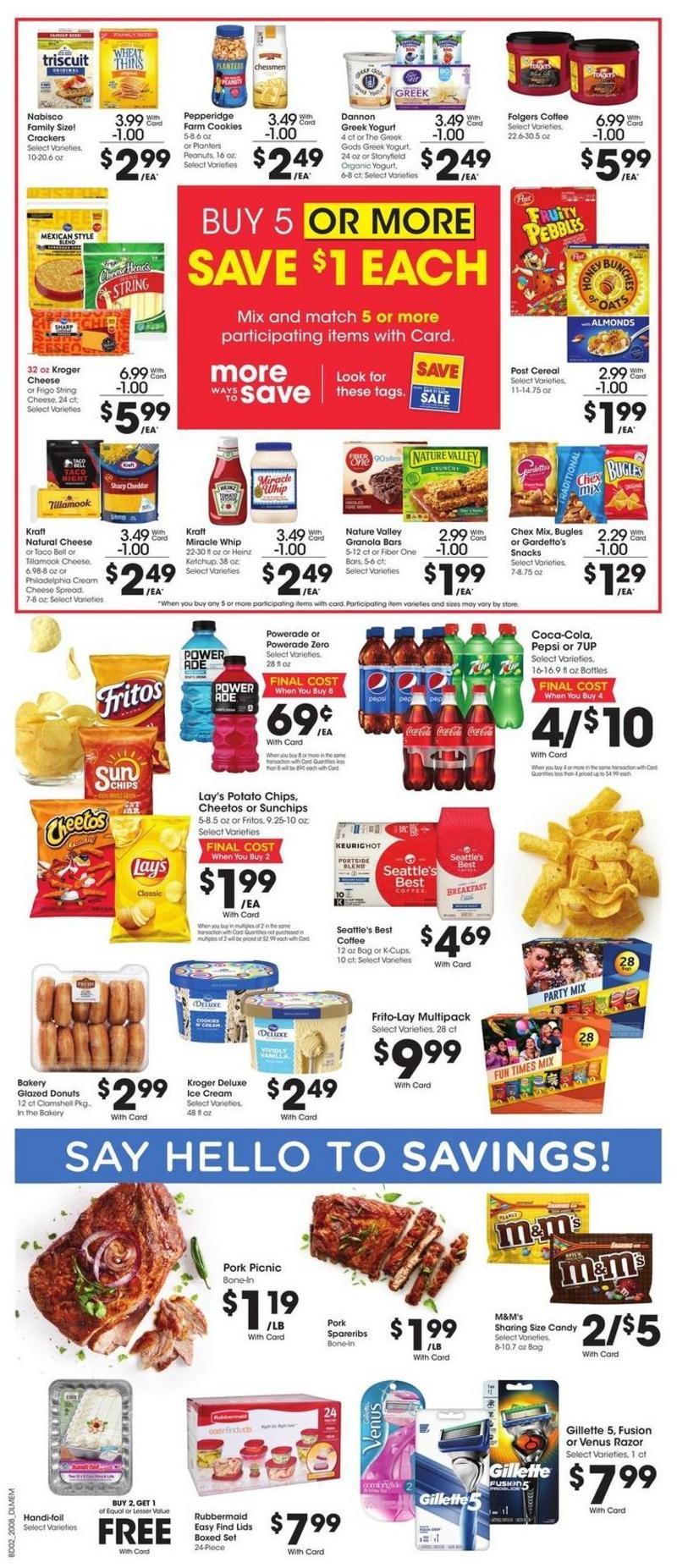 Kroger Weekly Ad from March 25