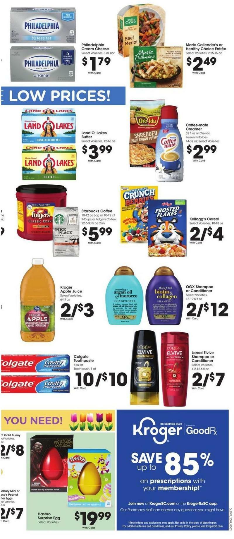Kroger Weekly Ad from April 1