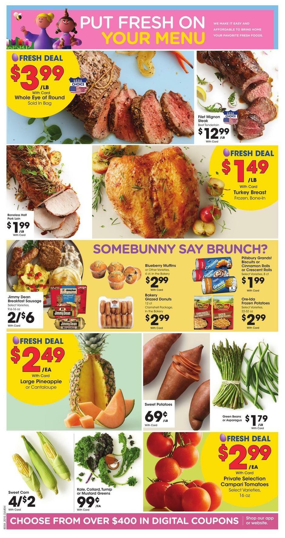 Kroger Weekly Ad from April 8