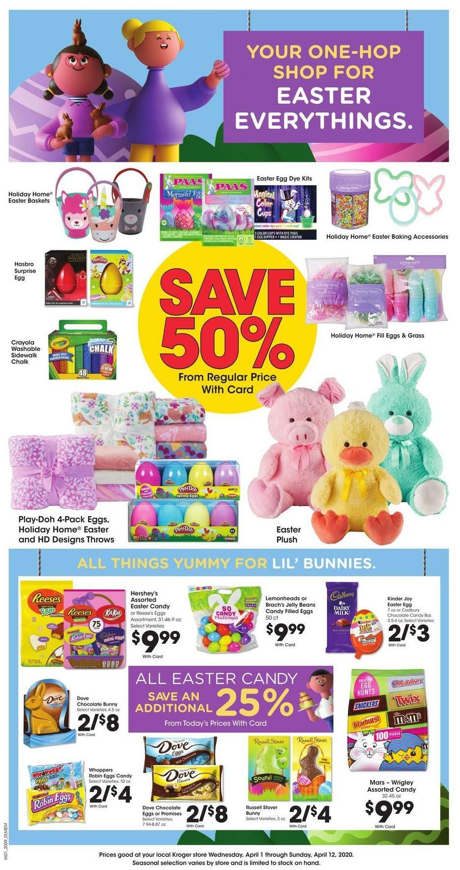 Kroger Weekly Ad from April 8