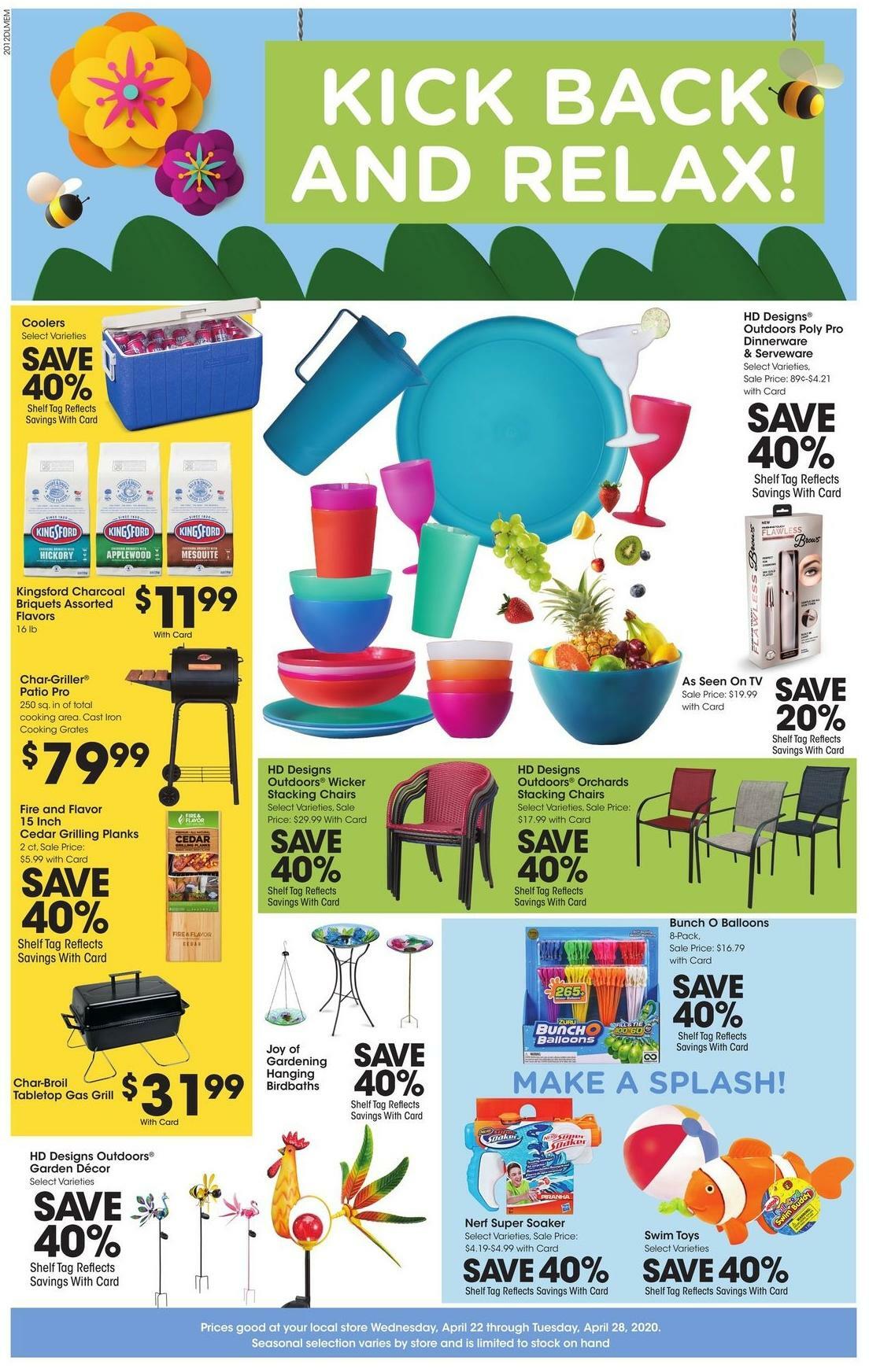 Kroger Weekly Ad from April 22