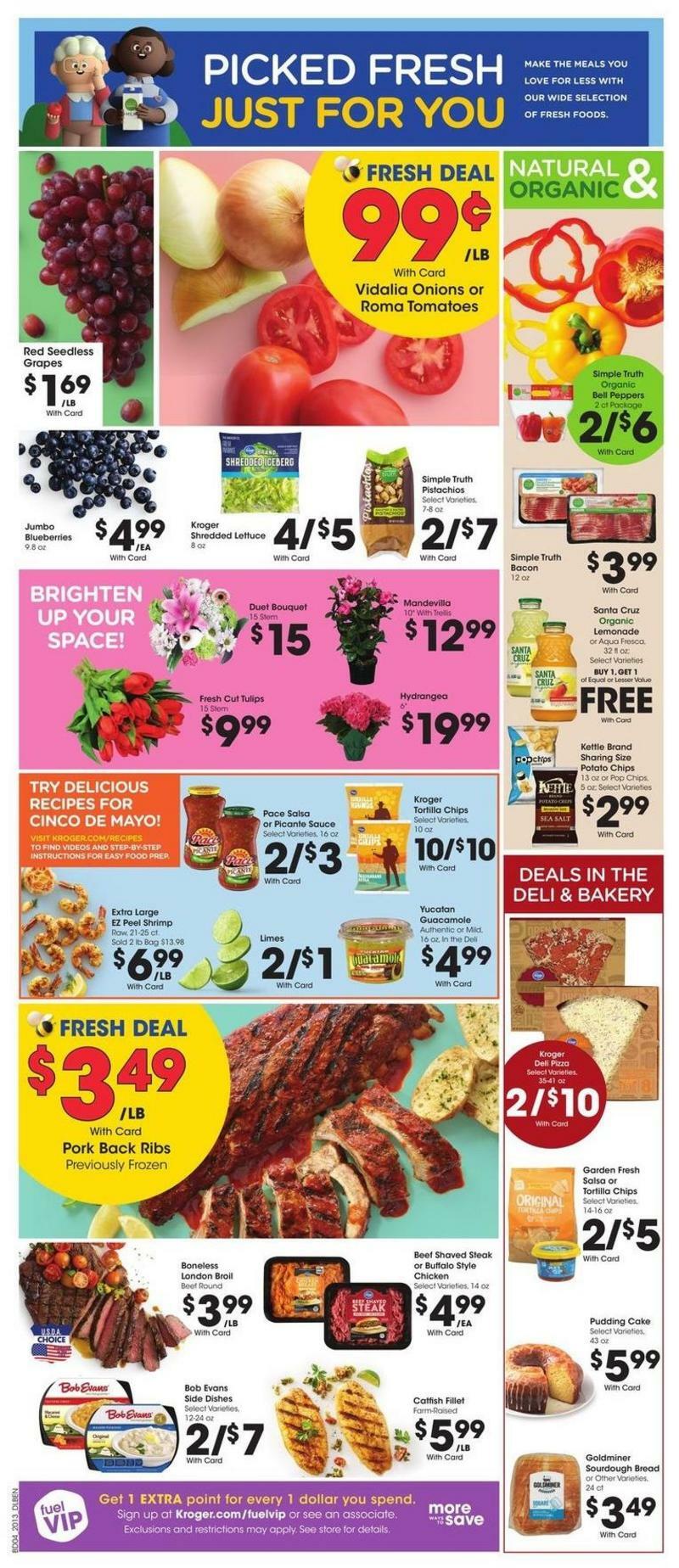 Kroger Weekly Ad from April 29