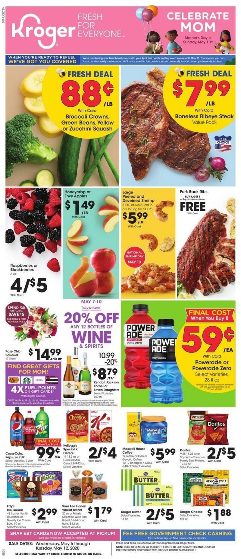 Kroger Weekly Ad from May 6