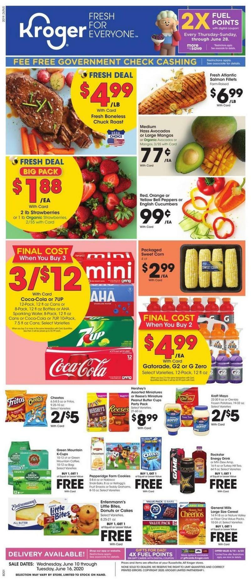 Kroger Weekly Ad from June 10