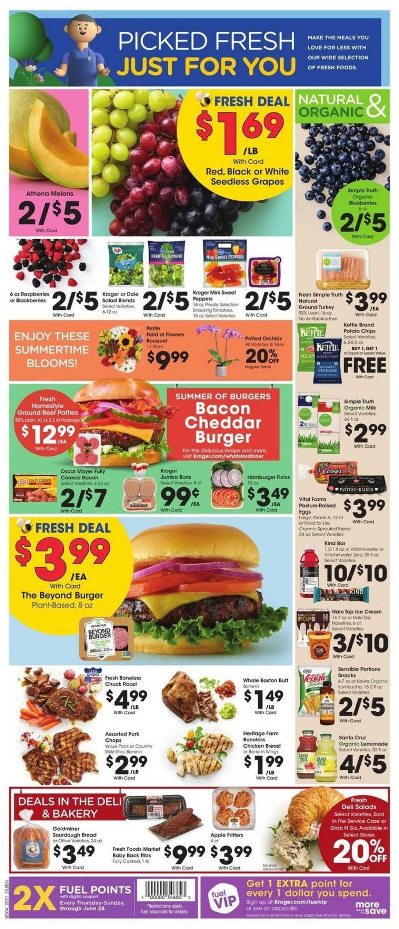 Kroger Weekly Ad from June 24