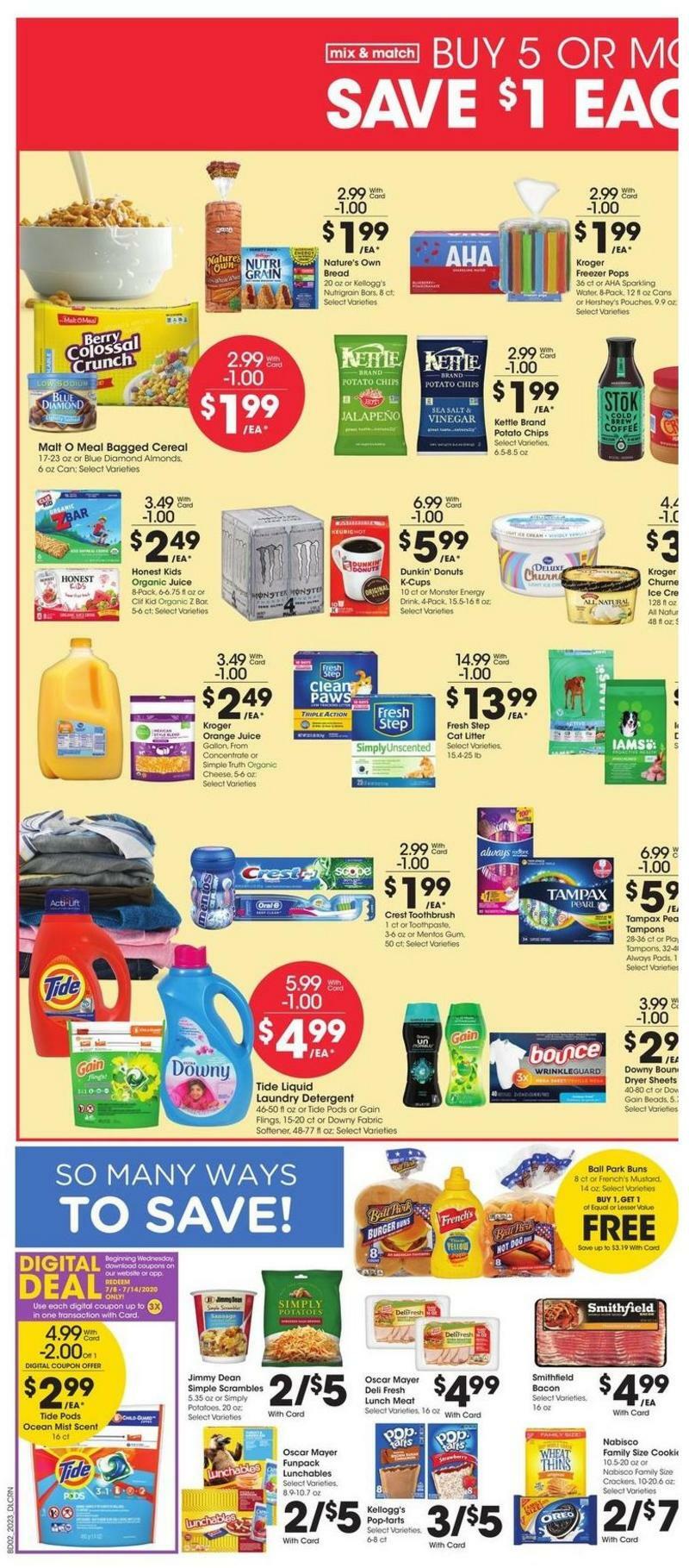 Kroger Weekly Ad from July 8