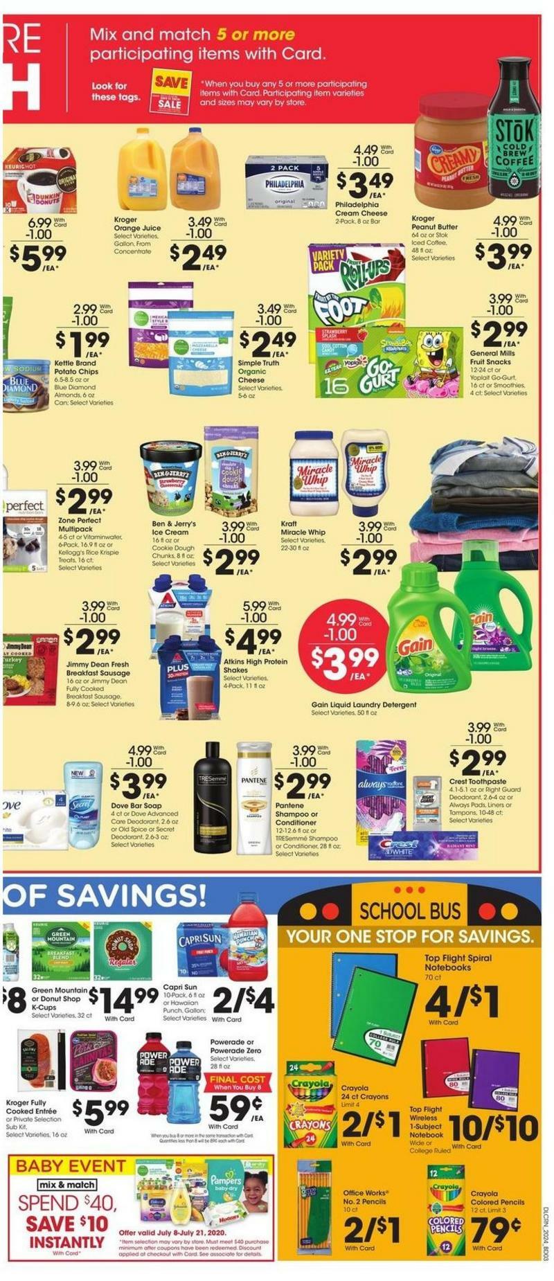 Kroger Weekly Ad from July 15