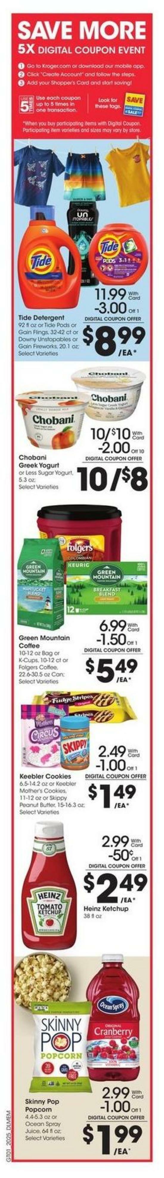 Kroger Weekly Ad from July 22