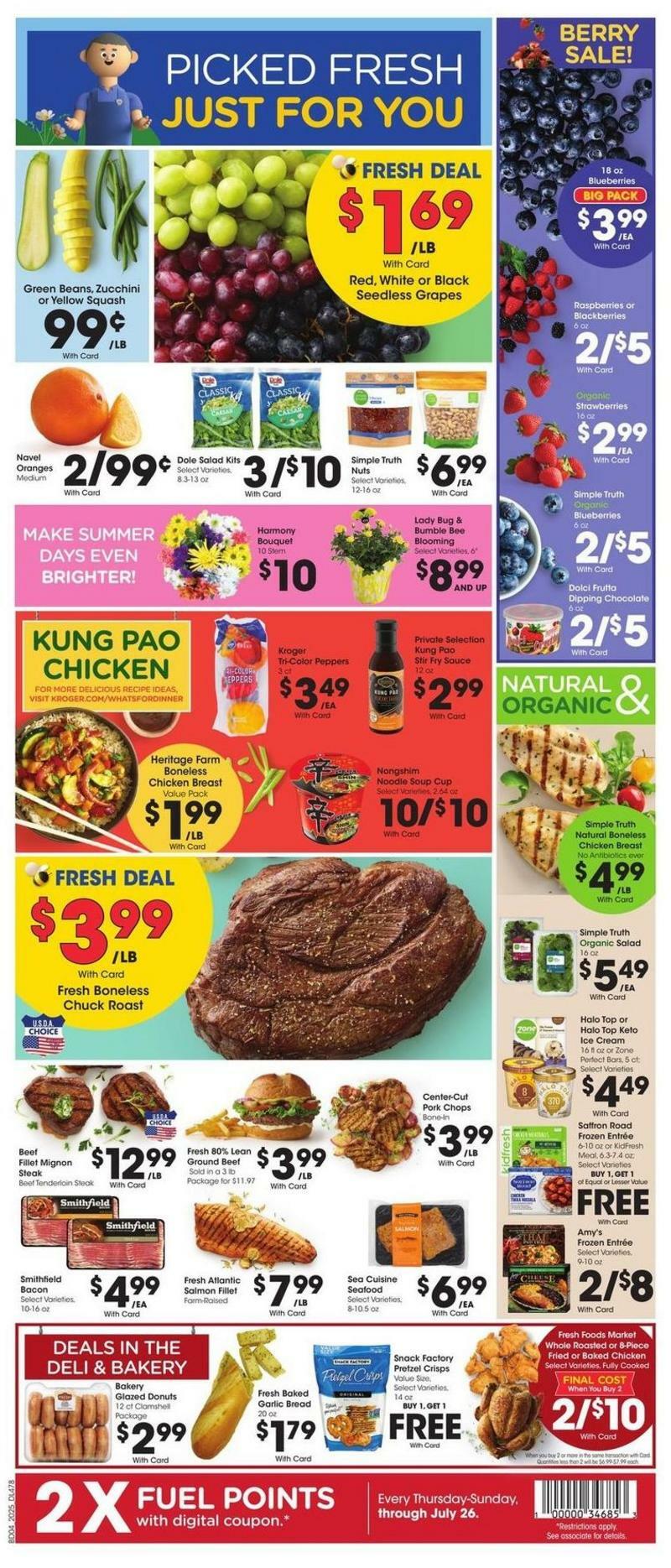 Kroger Weekly Ad from July 22