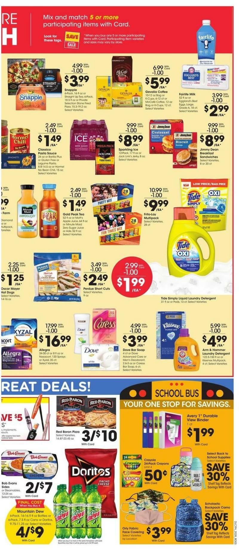 Kroger Weekly Ad from August 12