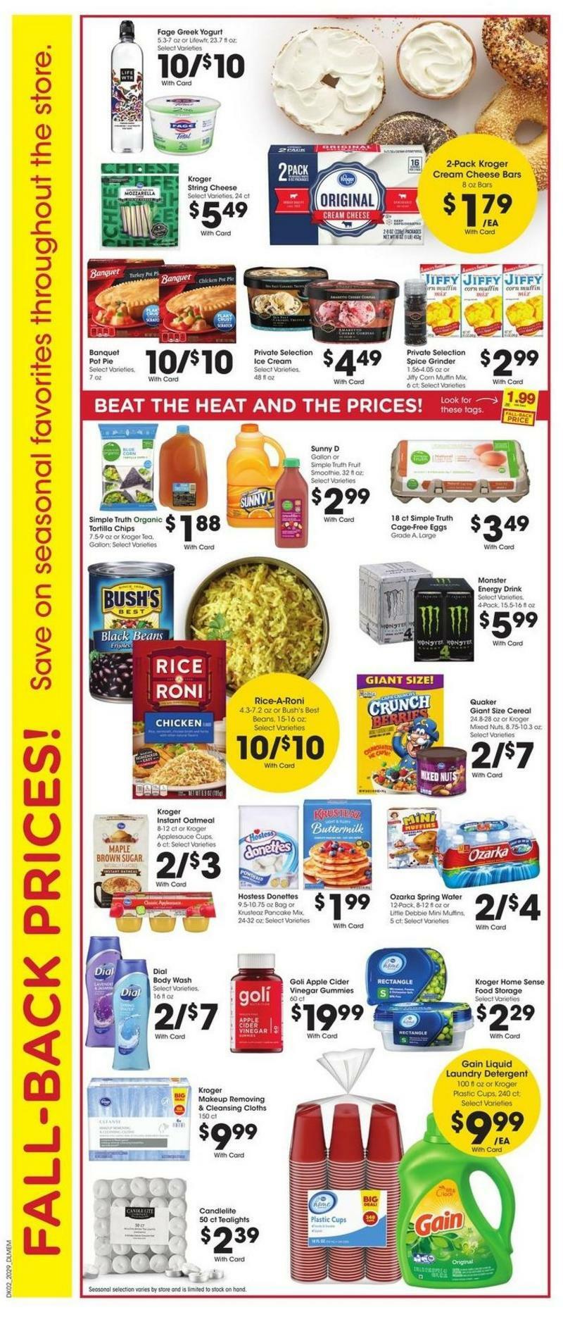 Kroger Weekly Ad from August 19