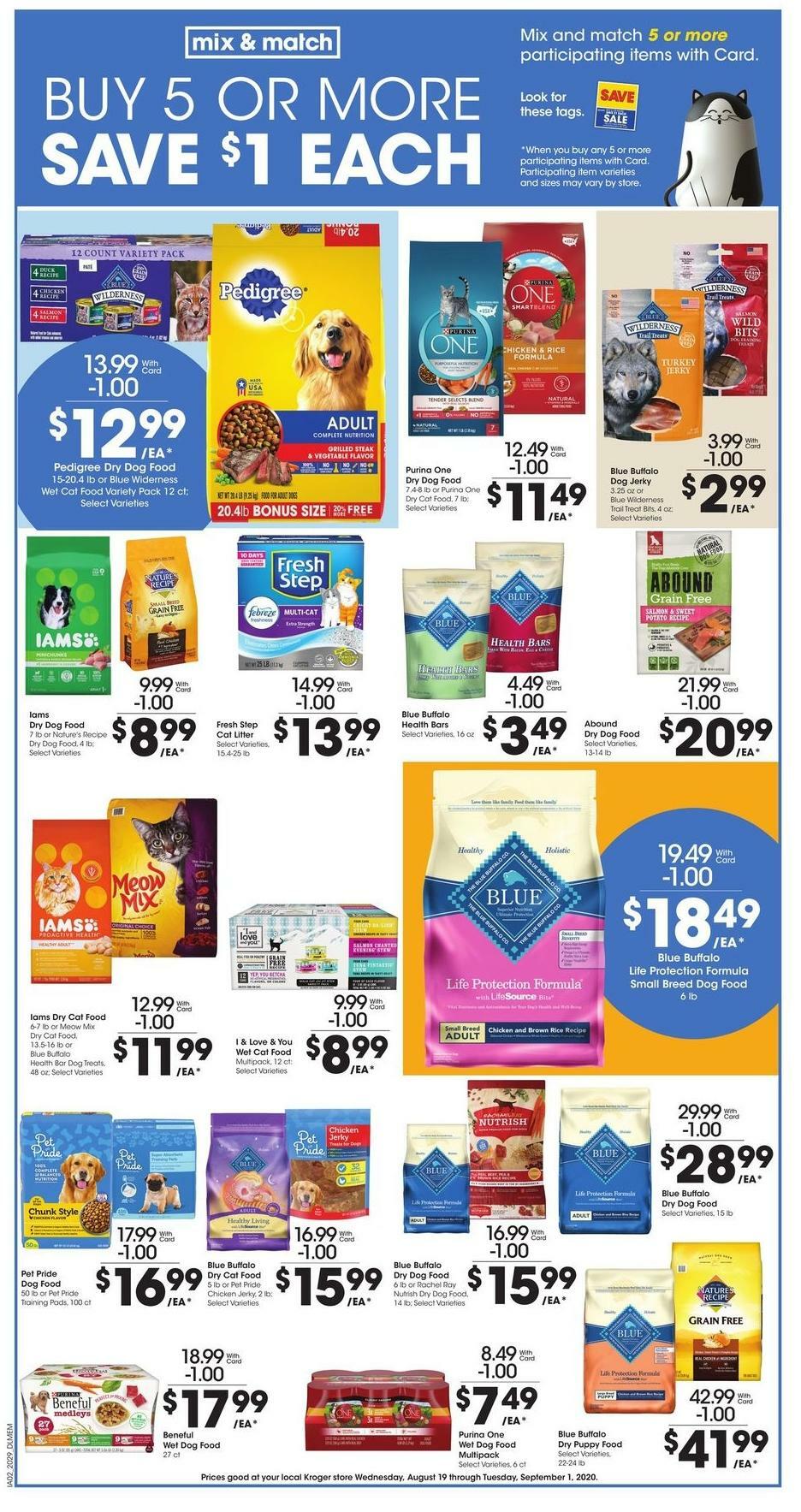 Kroger Weekly Ad from August 19