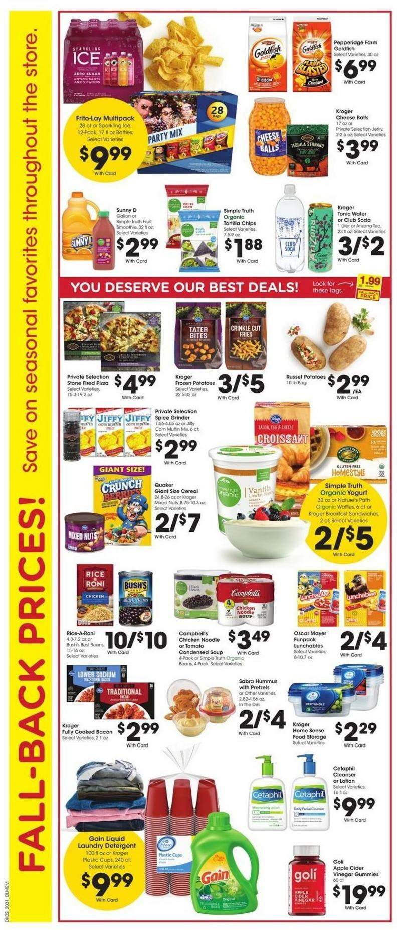 Kroger Weekly Ad from September 2