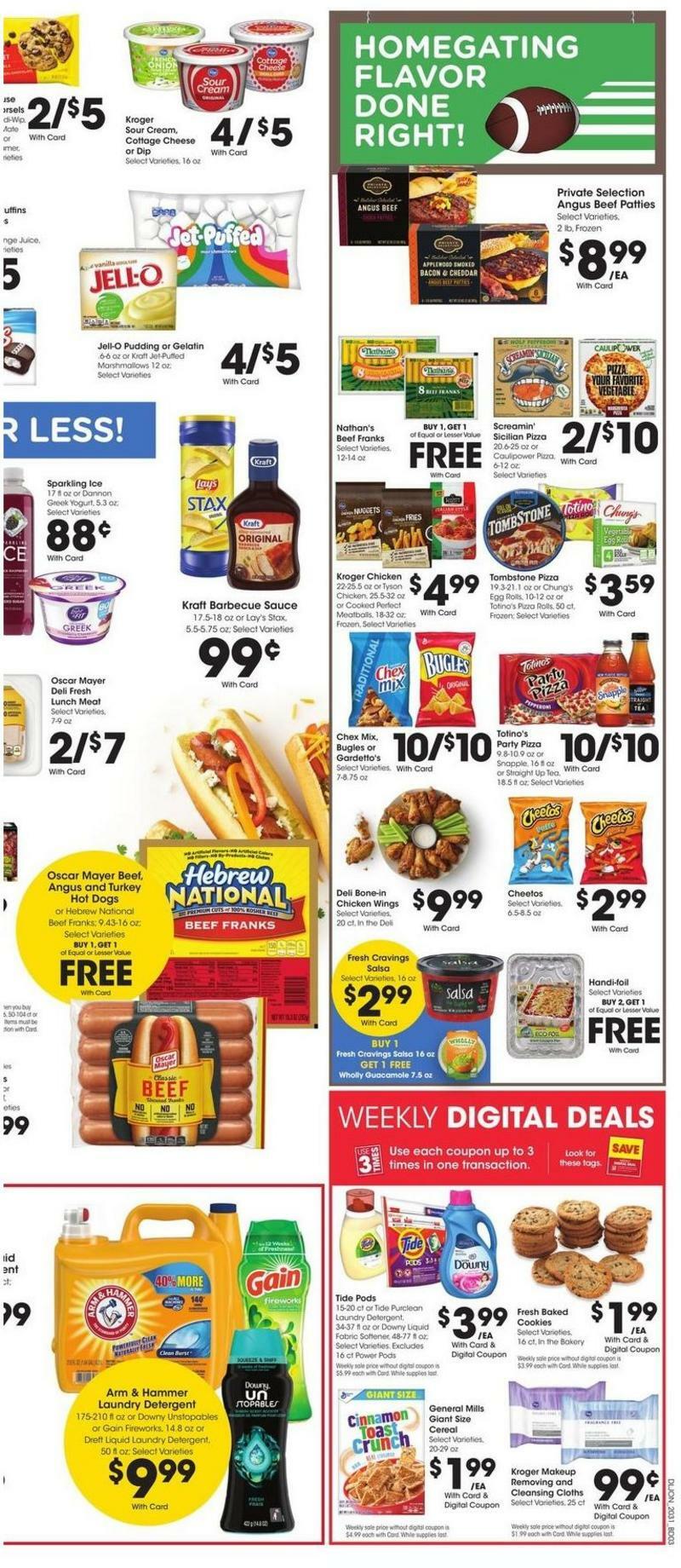 Kroger Weekly Ad from September 2