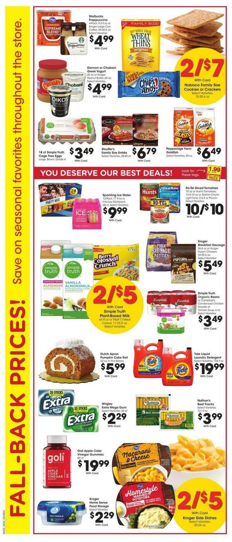 Kroger Weekly Ad from September 23