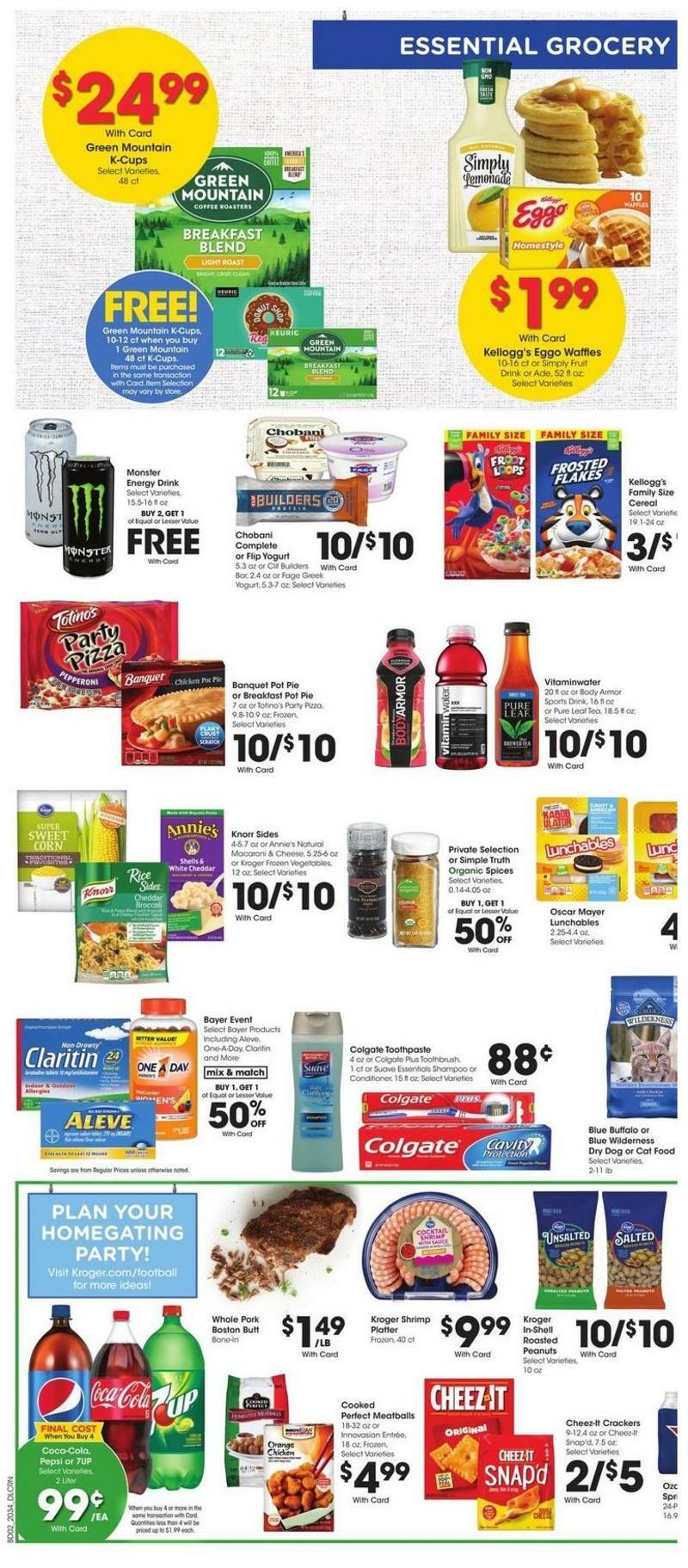 Kroger Weekly Ad from September 23