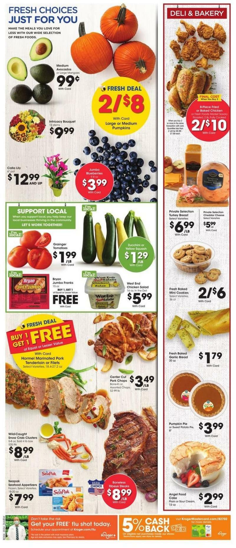 Kroger Weekly Ad from September 23