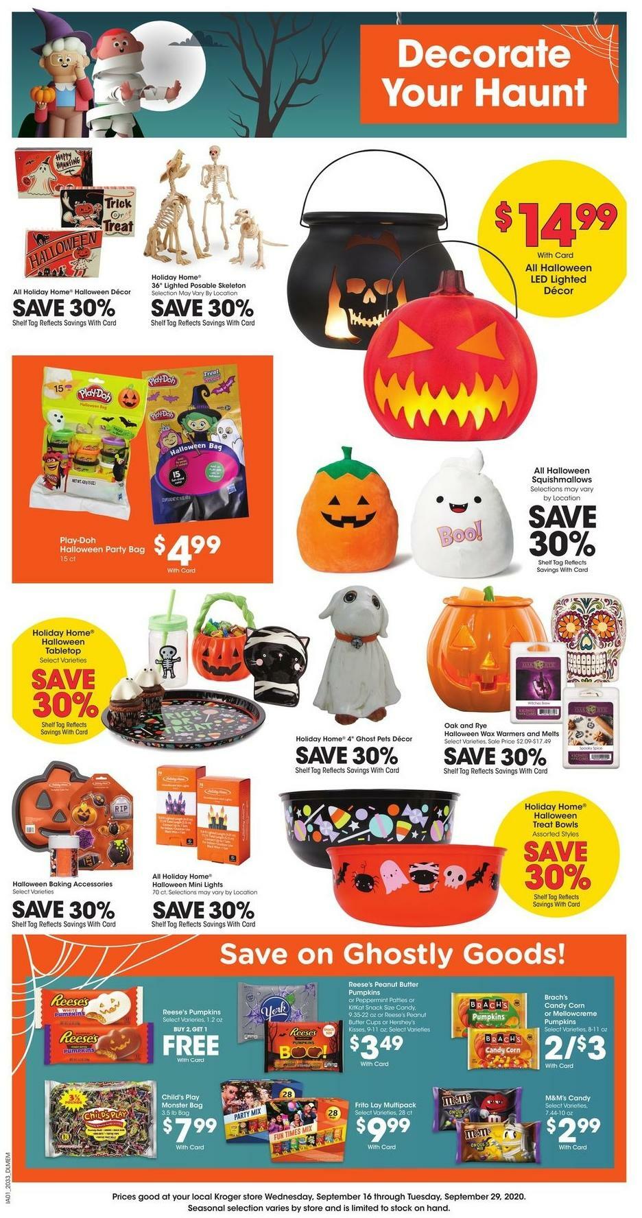 Kroger Weekly Ad from September 23