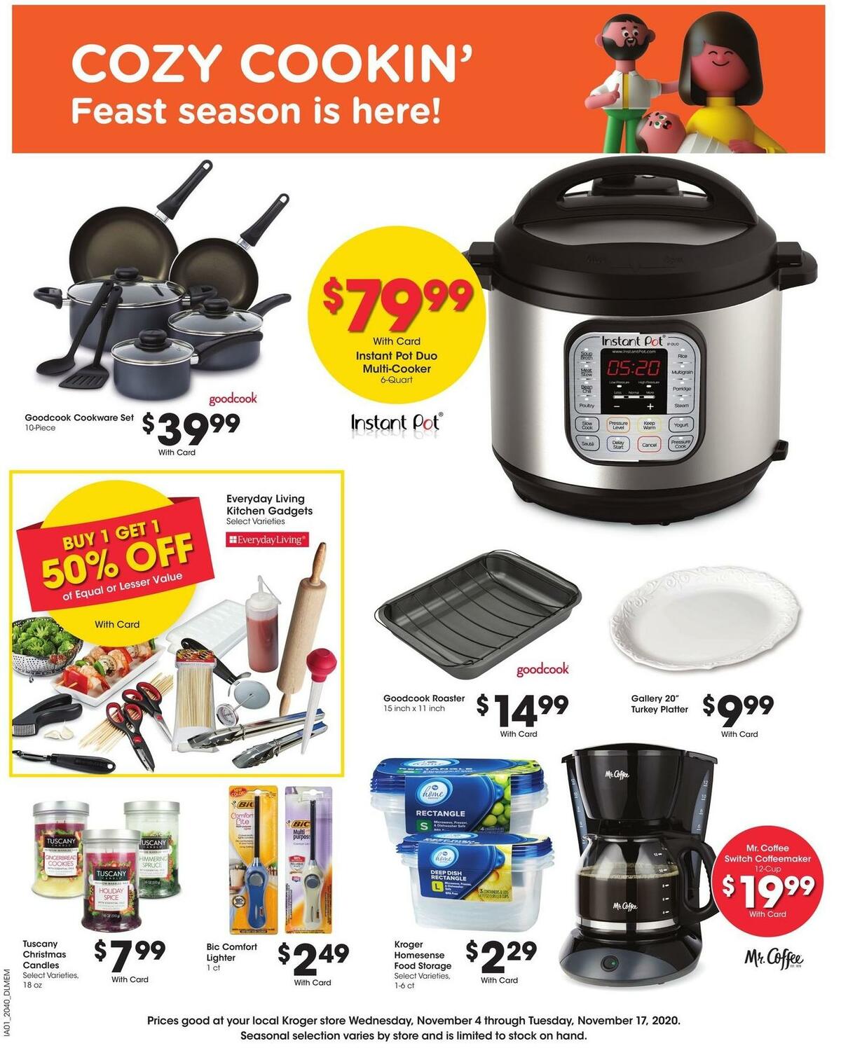 Kroger Weekly Ad from November 11