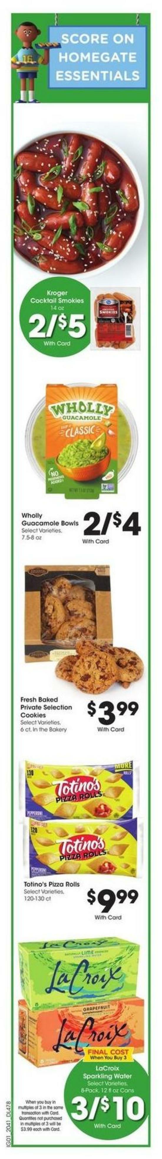 Kroger Weekly Ad from November 11