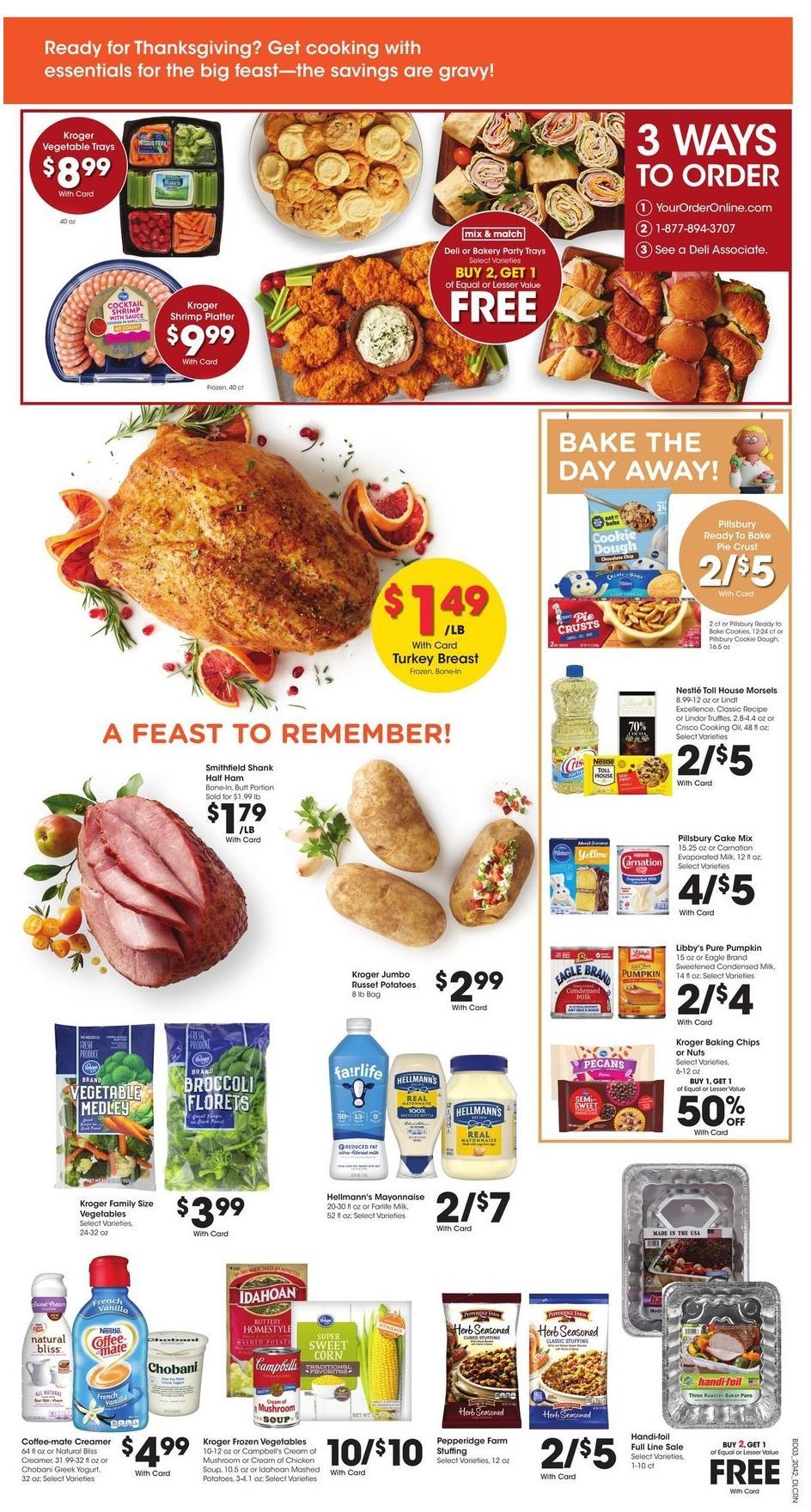 Kroger Weekly Ad from November 18