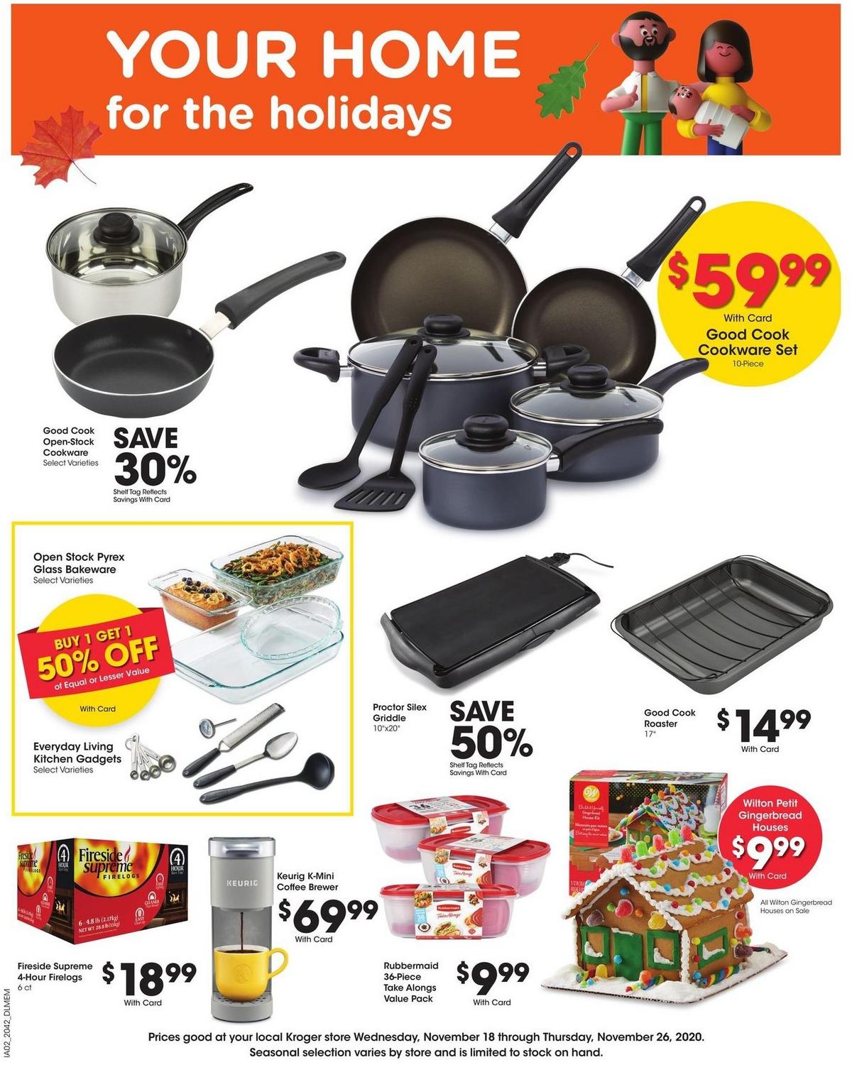 Kroger Weekly Ad from November 18
