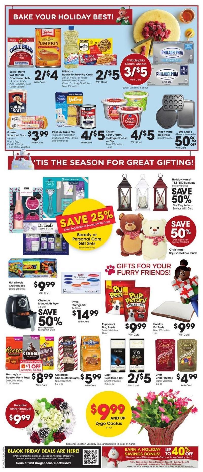 Kroger Weekly Ad from November 27