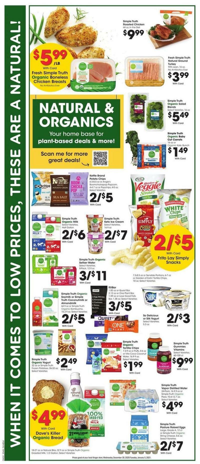 Kroger Weekly Ad from December 30