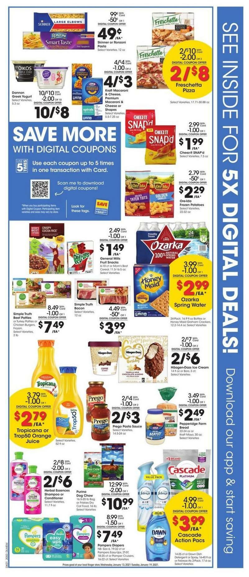 Kroger Weekly Ad from January 13