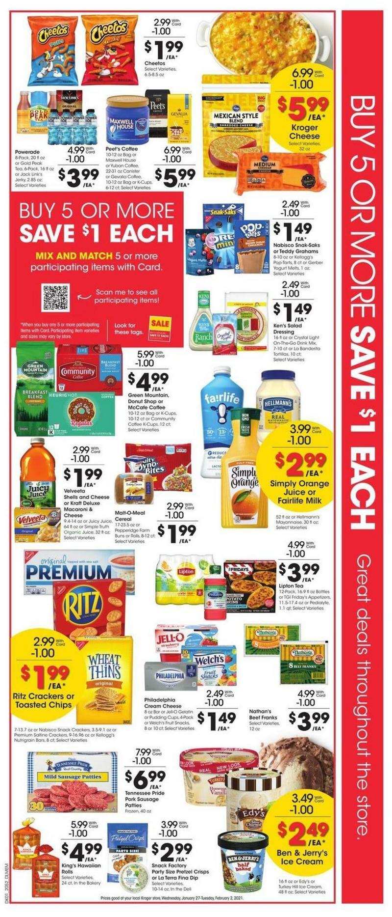 Kroger Weekly Ad from January 27