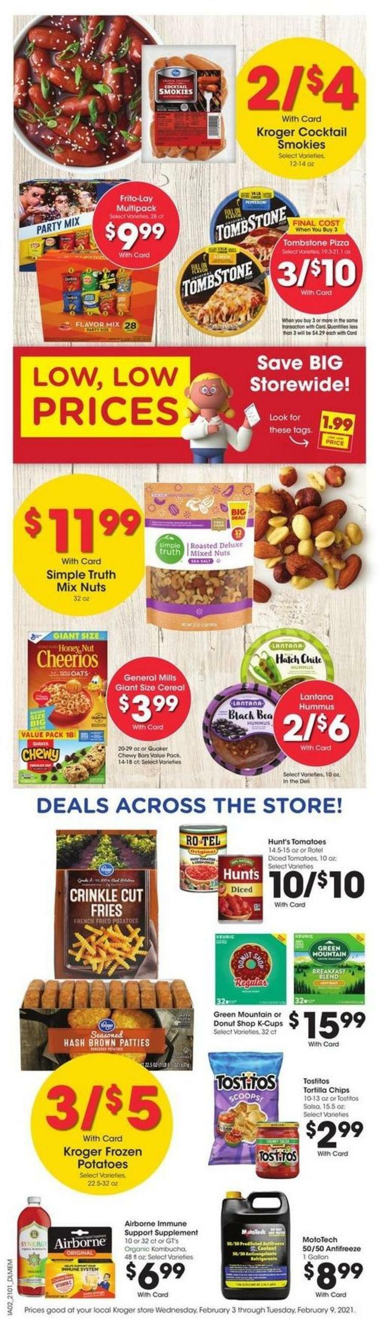 Kroger Weekly Ad from February 3