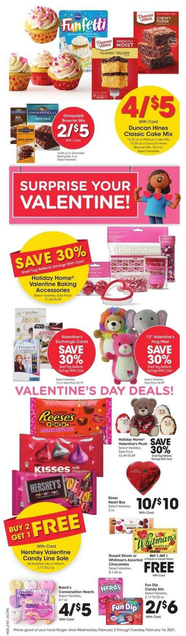 Kroger Weekly Ad from February 3